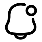 Notification Bell New SVG Icon